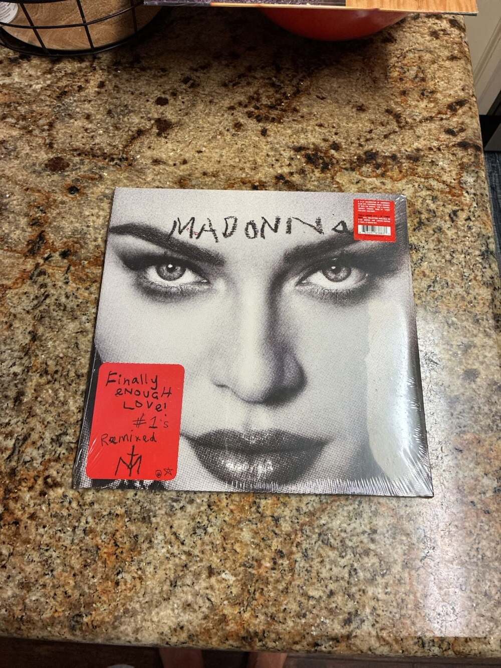 Madonna Finally Enough Love: #1's Remixed 2-LP Vinyl Record
